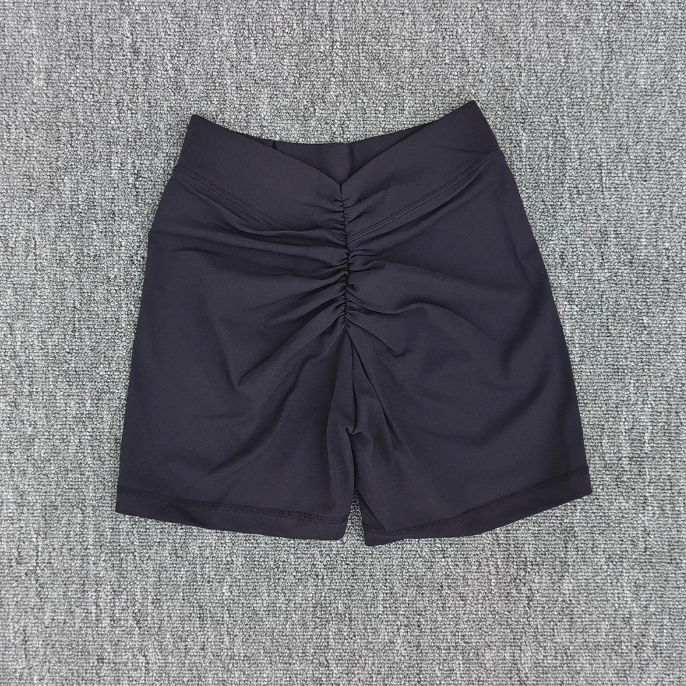 V-back shorts