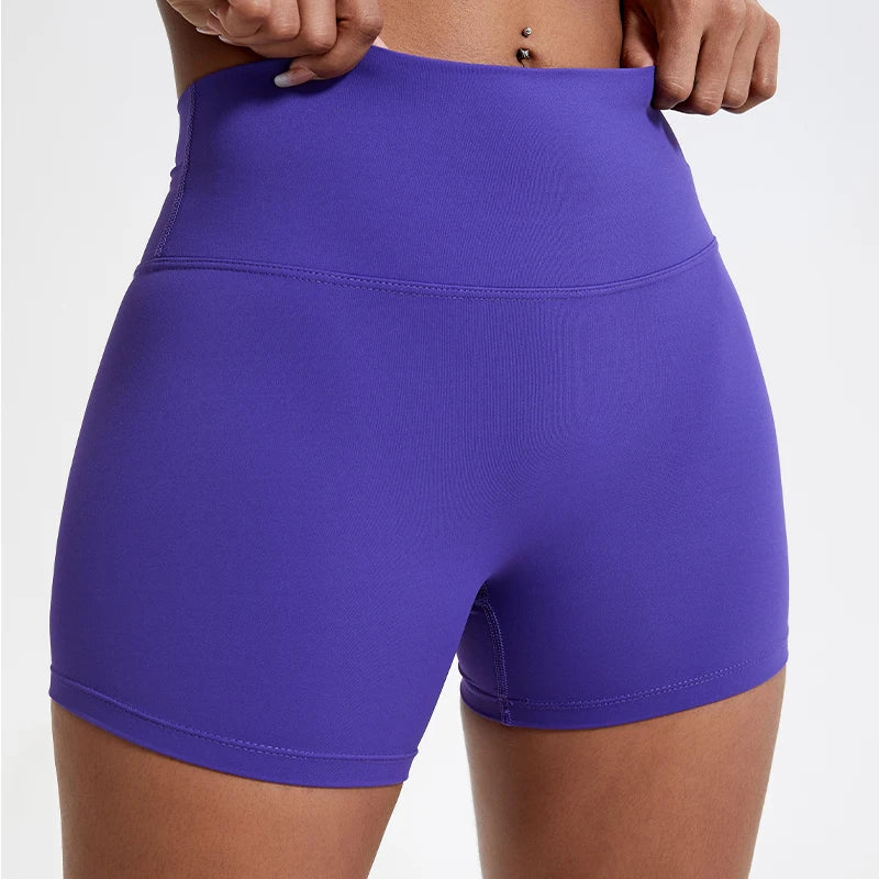 Shorts med hög midja