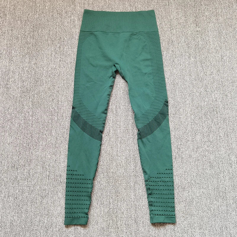 Sömlösa leggins med hög midja