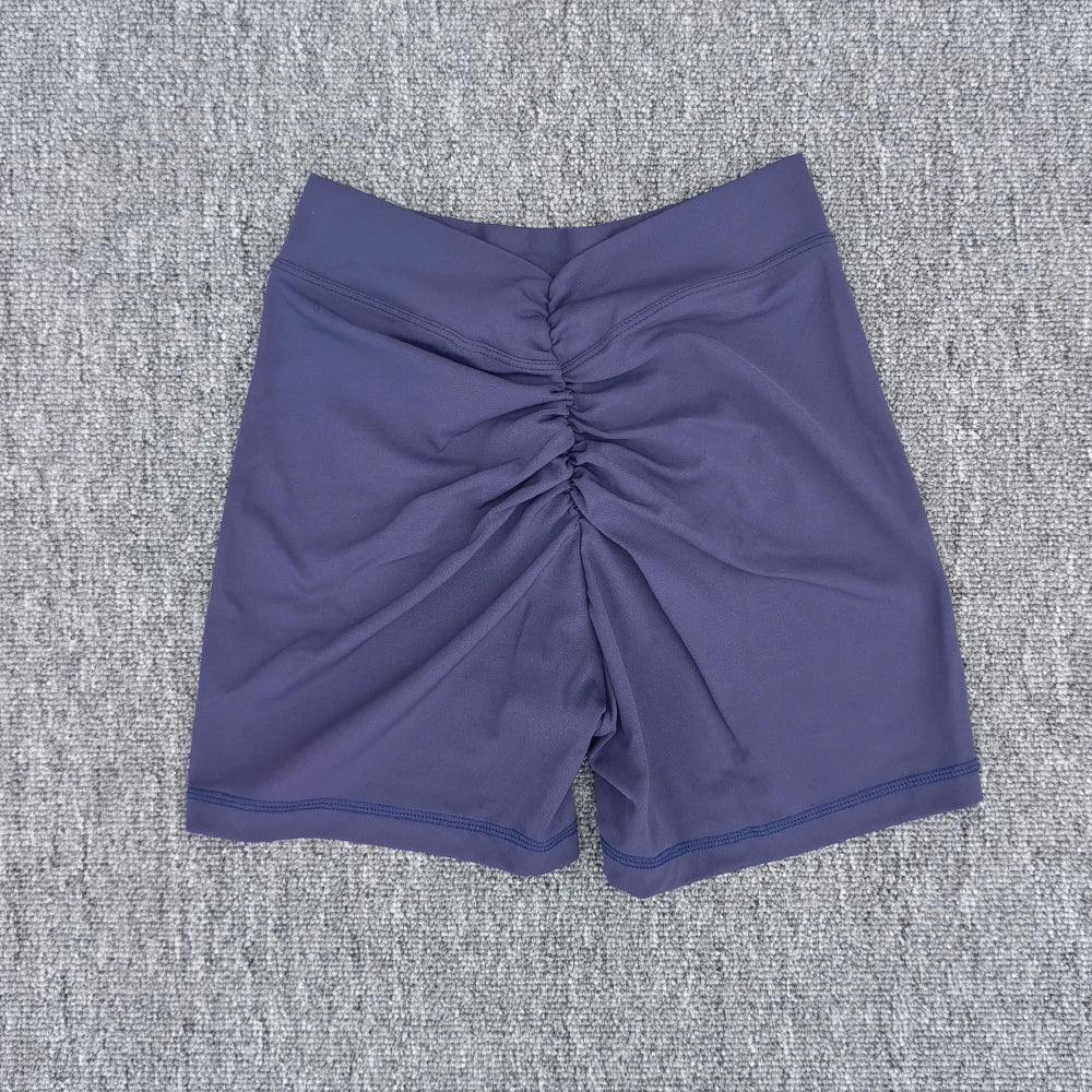 V-back shorts
