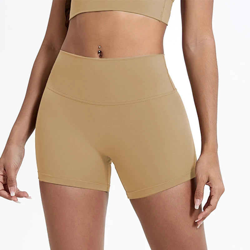 Shorts med hög midja